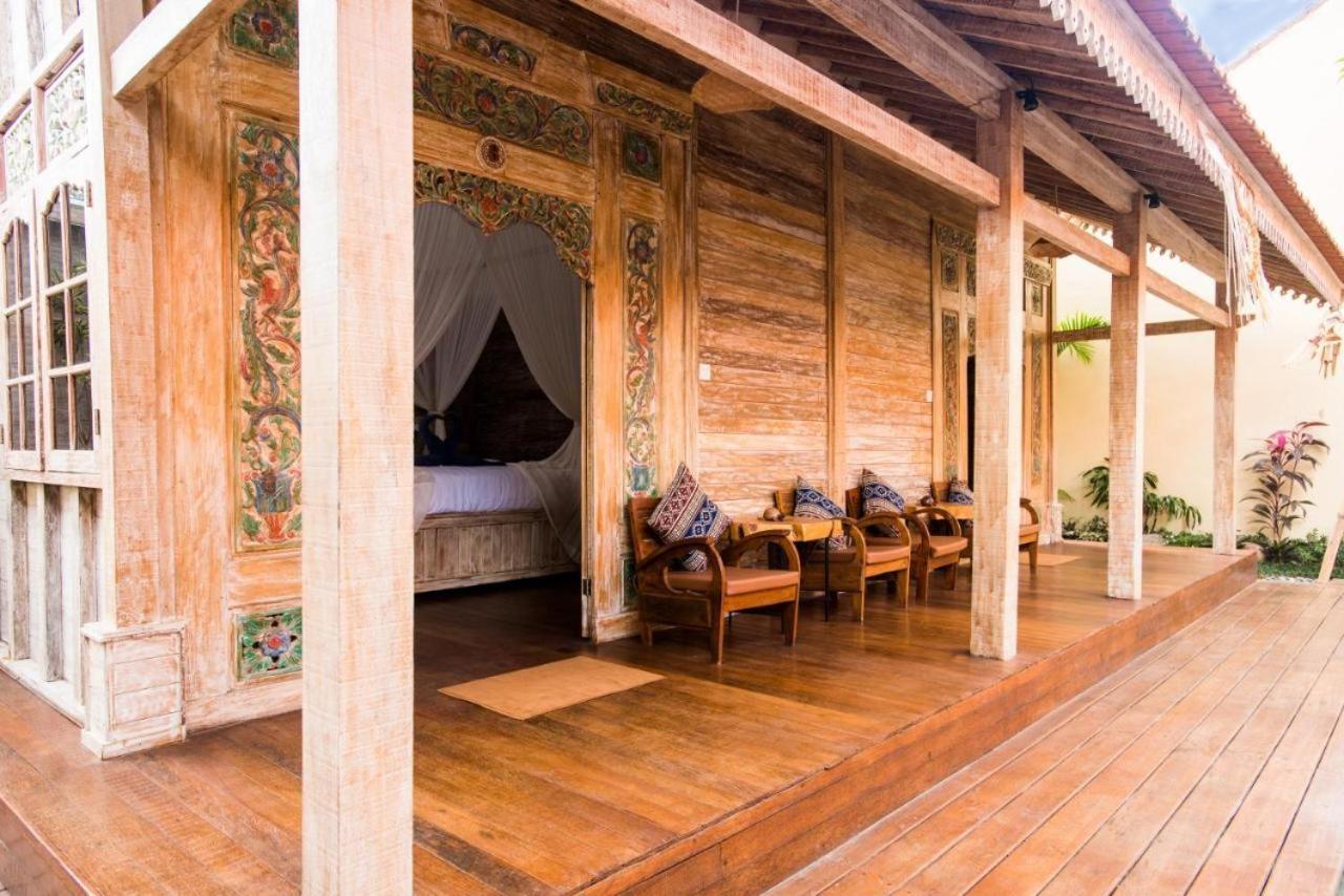 Canggu Paradise:Private House/Room Apple Near Pool エクステリア 写真