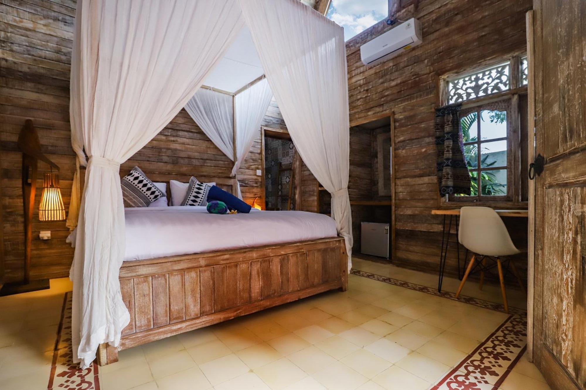 Canggu Paradise:Private House/Room Apple Near Pool エクステリア 写真