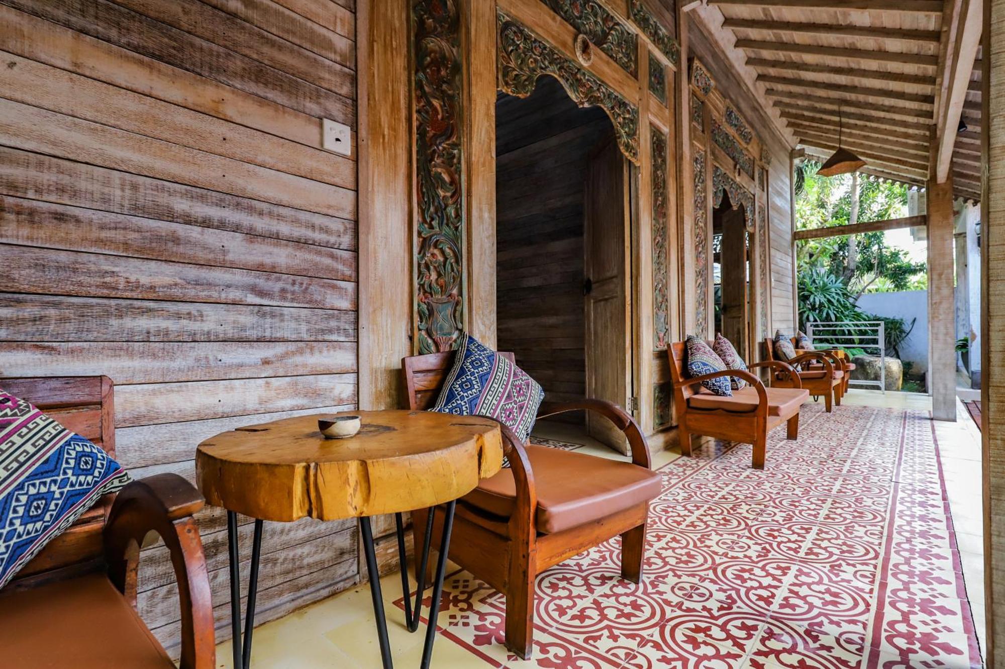 Canggu Paradise:Private House/Room Apple Near Pool エクステリア 写真